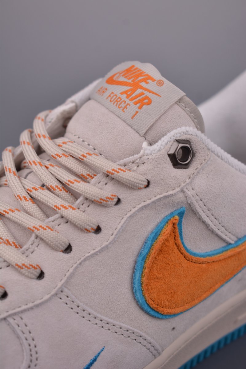 Nike Air Force 1 Low 'Orange / Blue' view