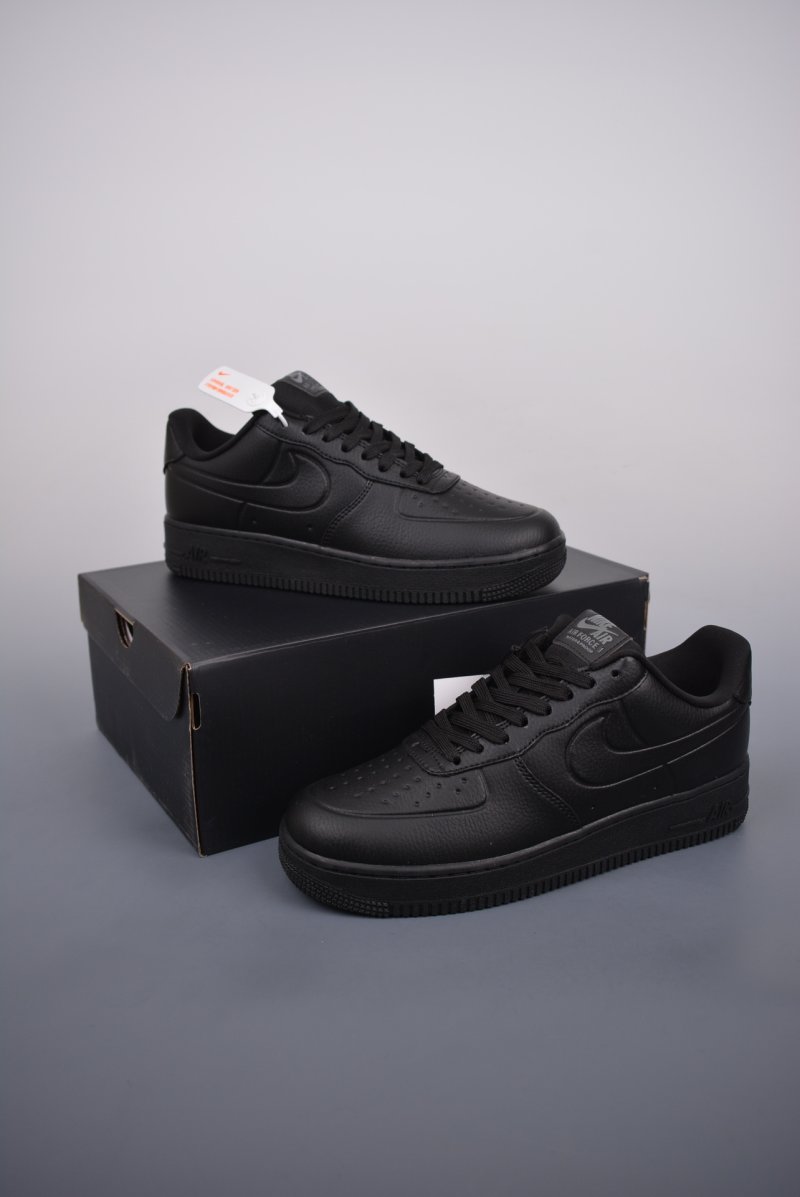 Nike Air Force 1 Low 'Black' view