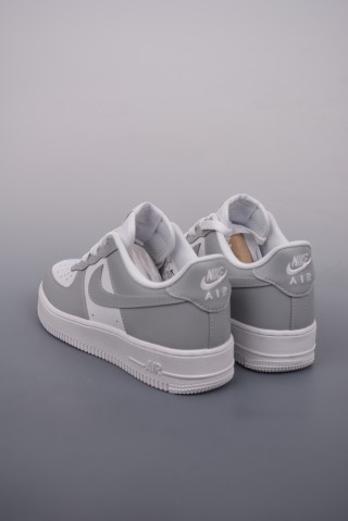 Nike Air Force 1 Low 'White / Grey' view 2