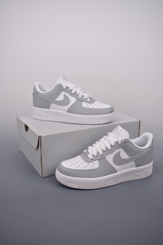 Nike Air Force 1 Low 'White / Grey' view 5