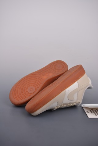 Nike Air Force 1 Low 'White / Beige' view 3