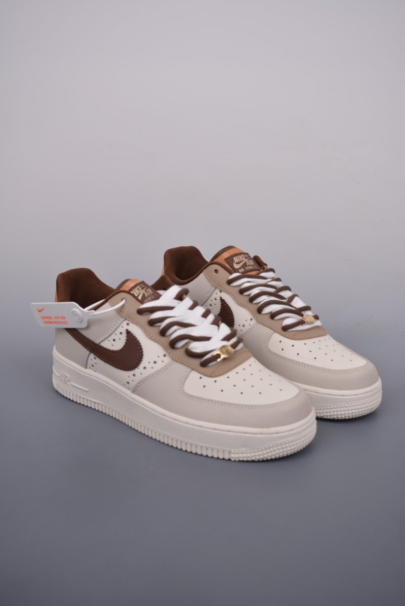 Nike Air Force 1 Low 'Grey / Brown'