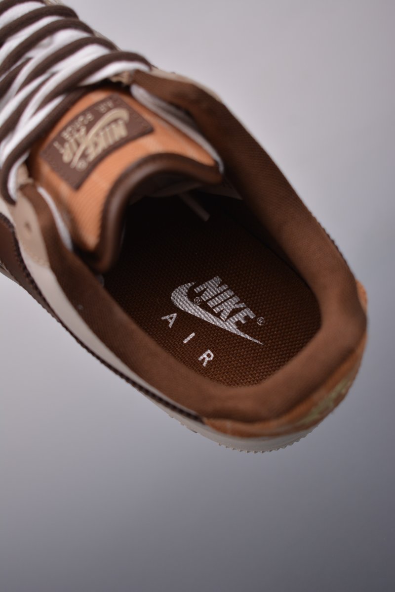 Nike Air Force 1 Low 'Grey / Brown' view