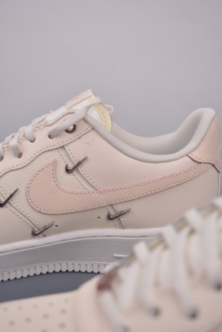 Nike Air Force 1 Low 'White / Pink' view 8