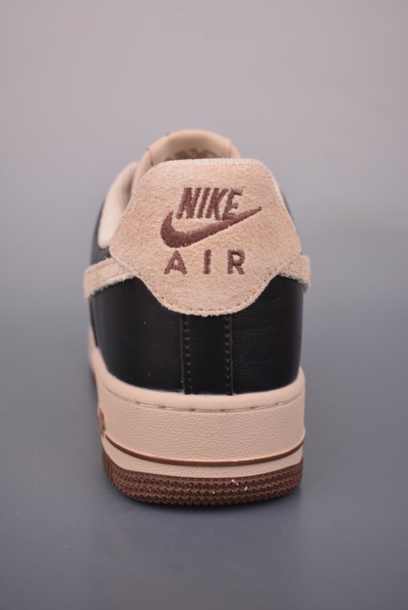Nike Air Force 1 Low 'Black / Brown' view