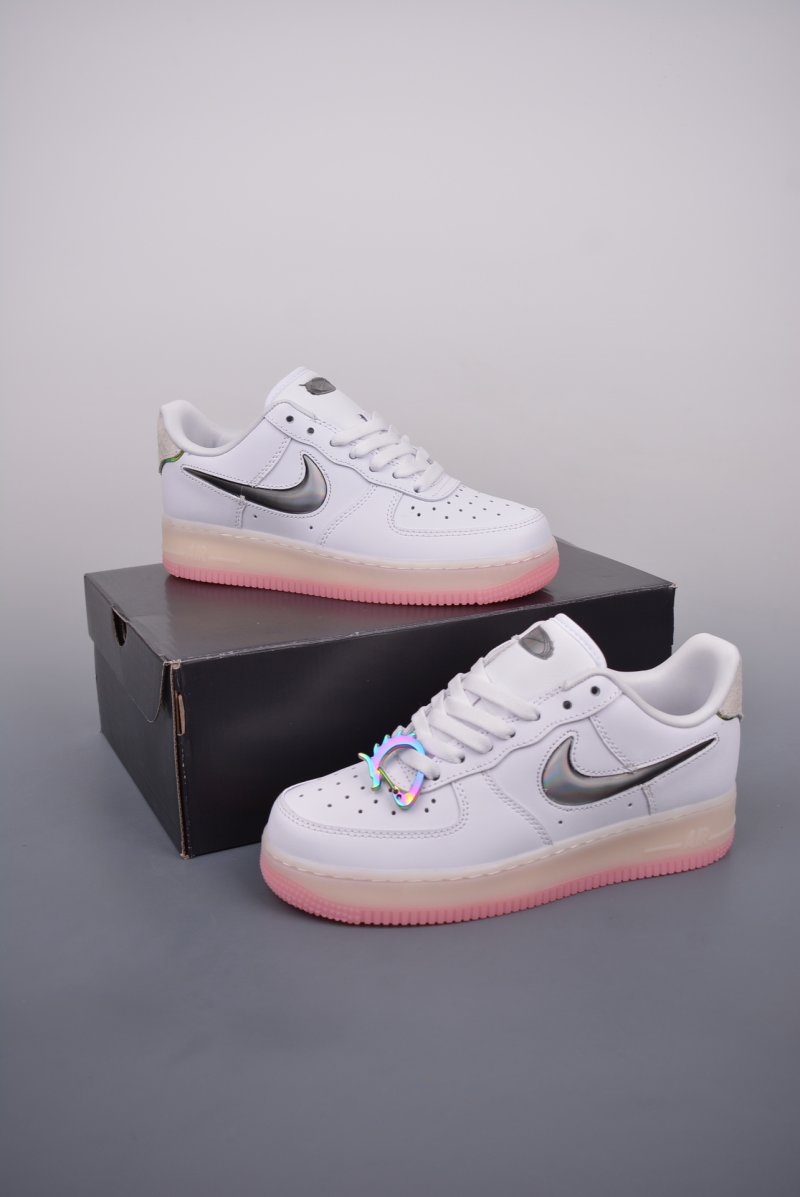 Nike Air Force 1 Low 'White / Orange' view