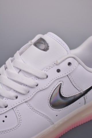 Nike Air Force 1 Low 'White / Orange' view 7