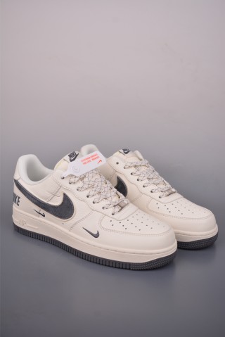 Nike Air Force 1 Low 'Grey / White' view 1