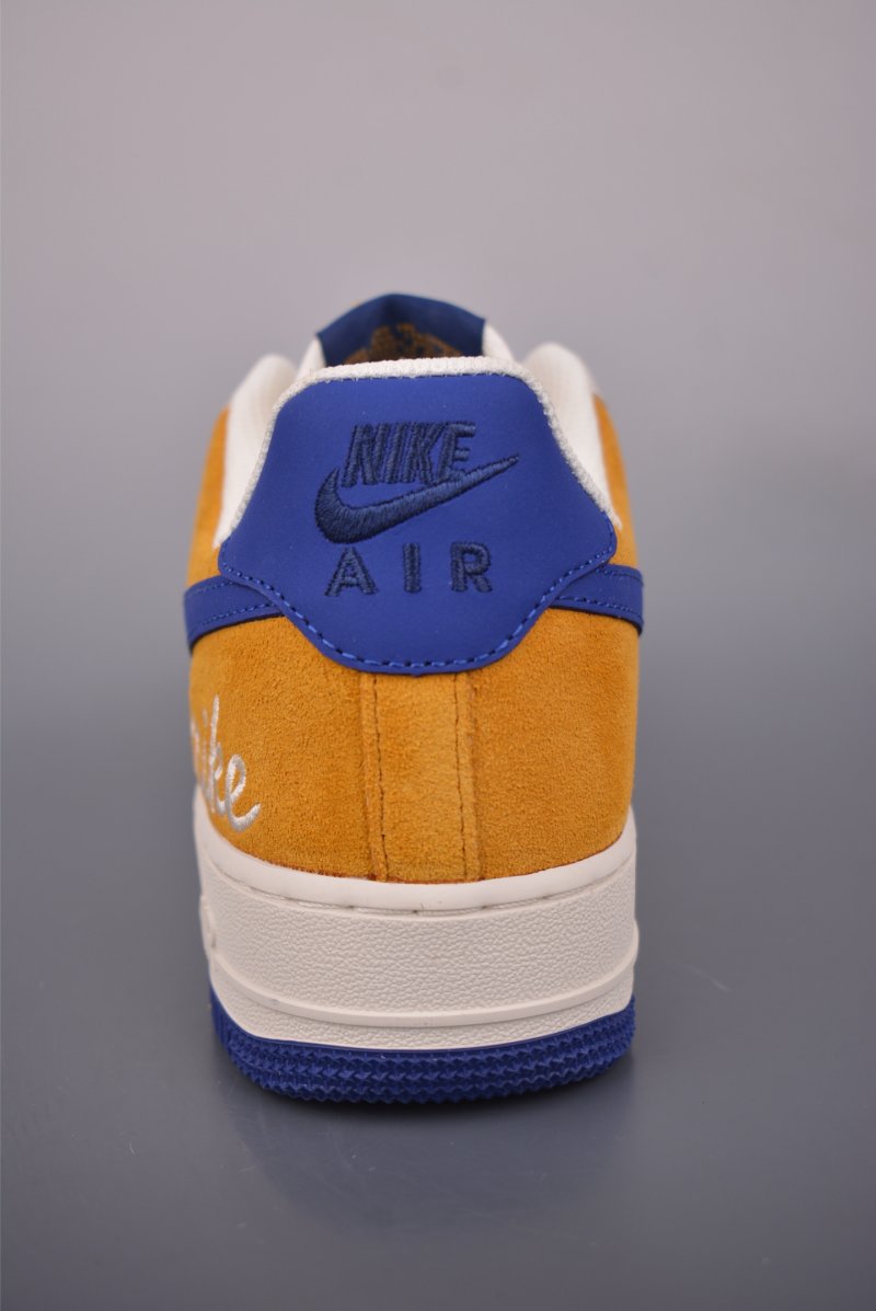 Nike Air Force 1 Low 'White / Yellow / Blue' view