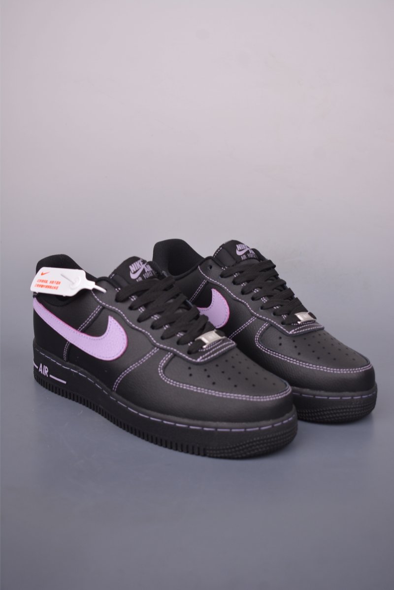 Nike Air Force 1 Low 'Black / Purple'