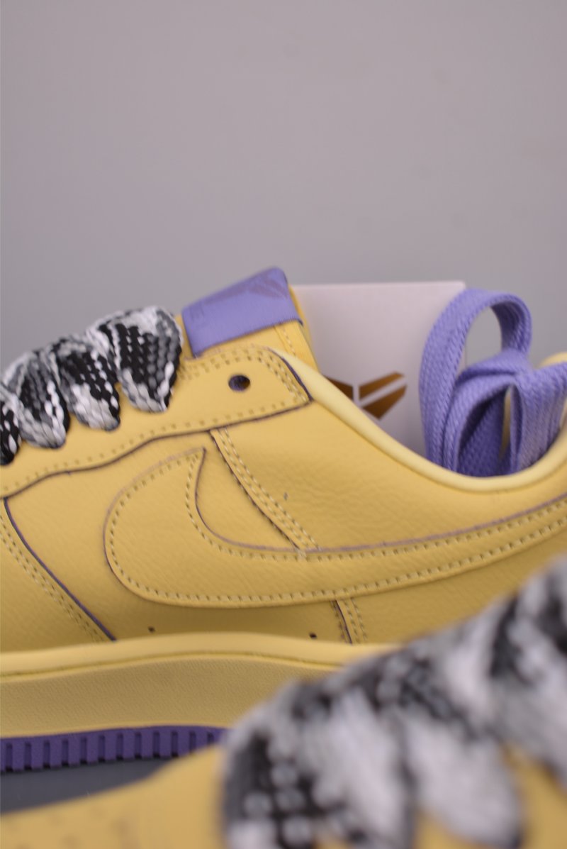 Nike Air Force 1 Low 'Purple / Gold' view