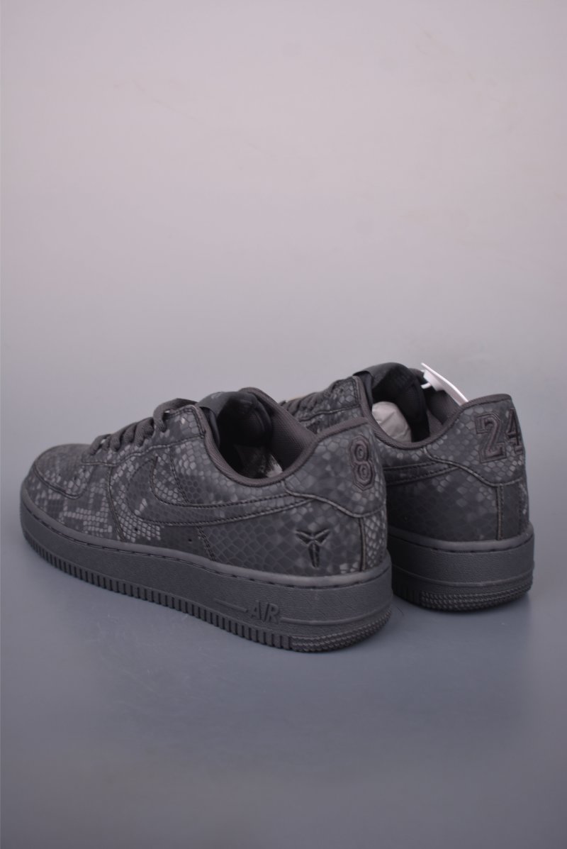 Nike Air Force 1 Low 'Black / Grey' view