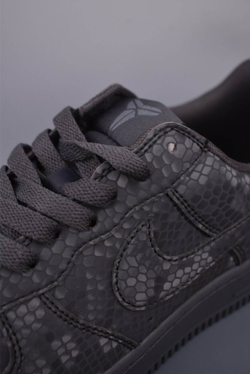 Nike Air Force 1 Low 'Black / Grey' view