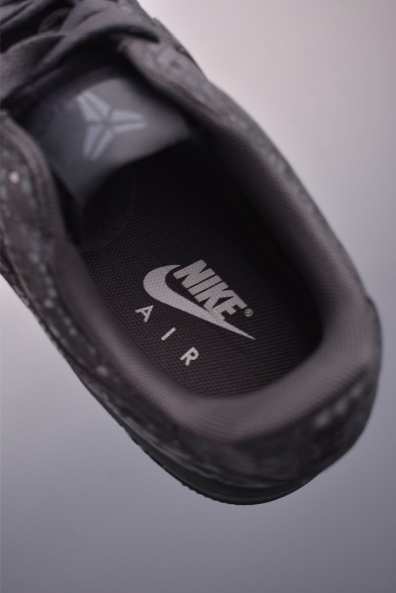 Nike Air Force 1 Low 'Black / Grey' view