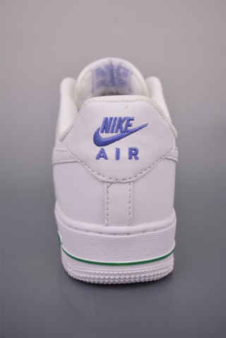 Nike Air Force 1 Low 'White / Blue' view 4