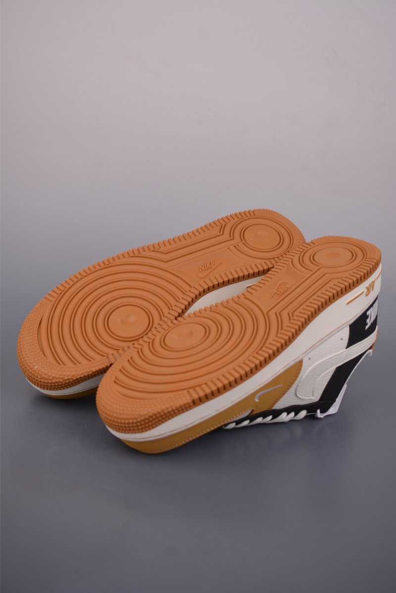 Nike Air Force 1 Low 'White / Brown / Black' view
