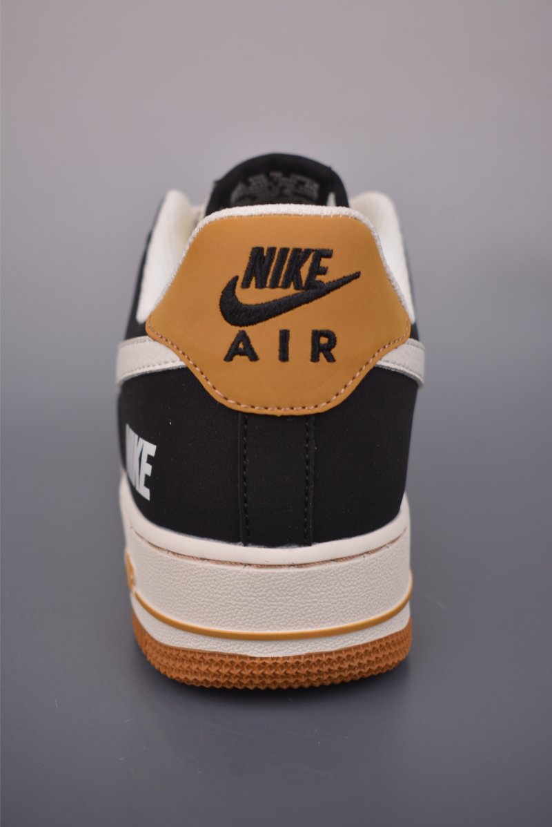 Nike Air Force 1 Low 'White / Brown / Black' view