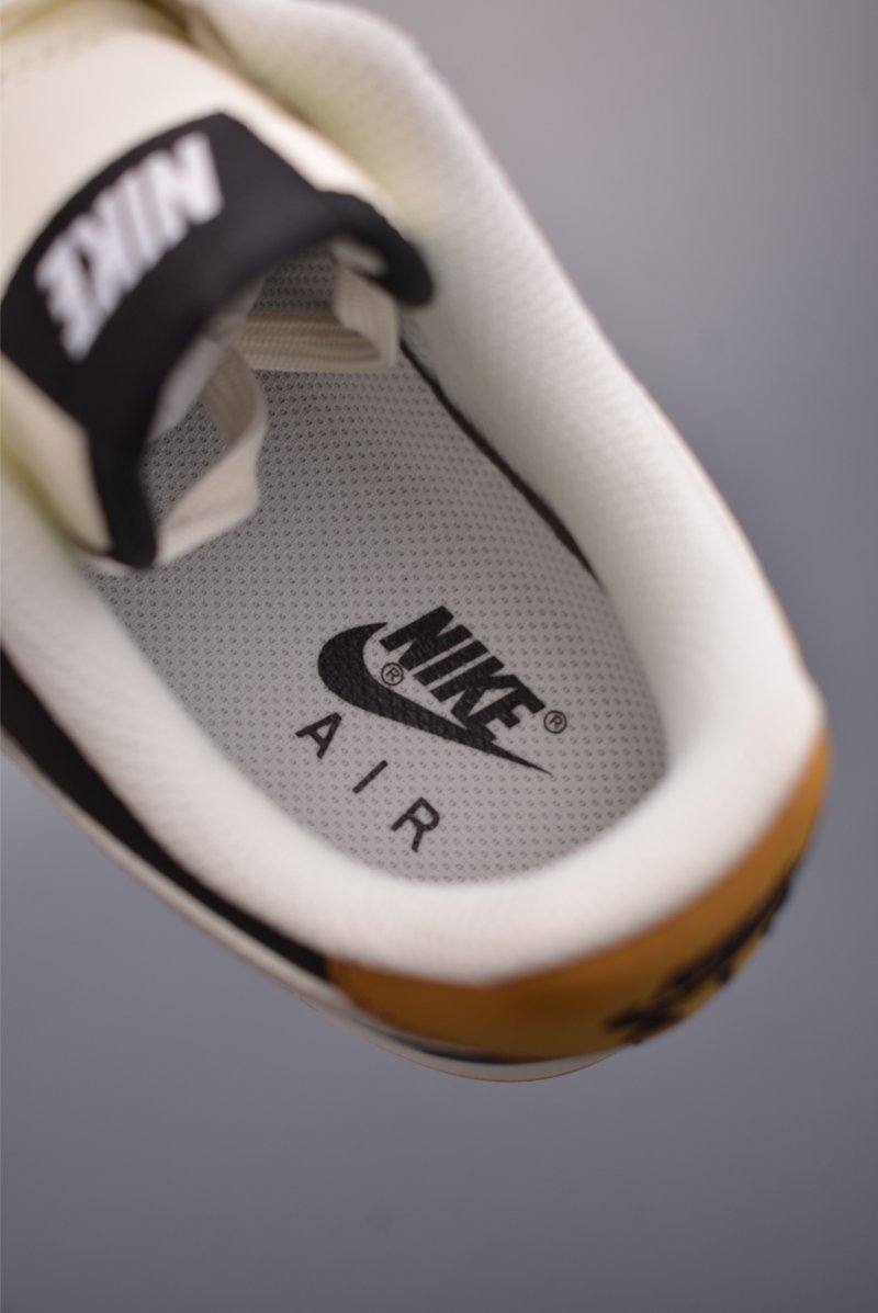 Nike Air Force 1 Low 'White / Brown / Black' view