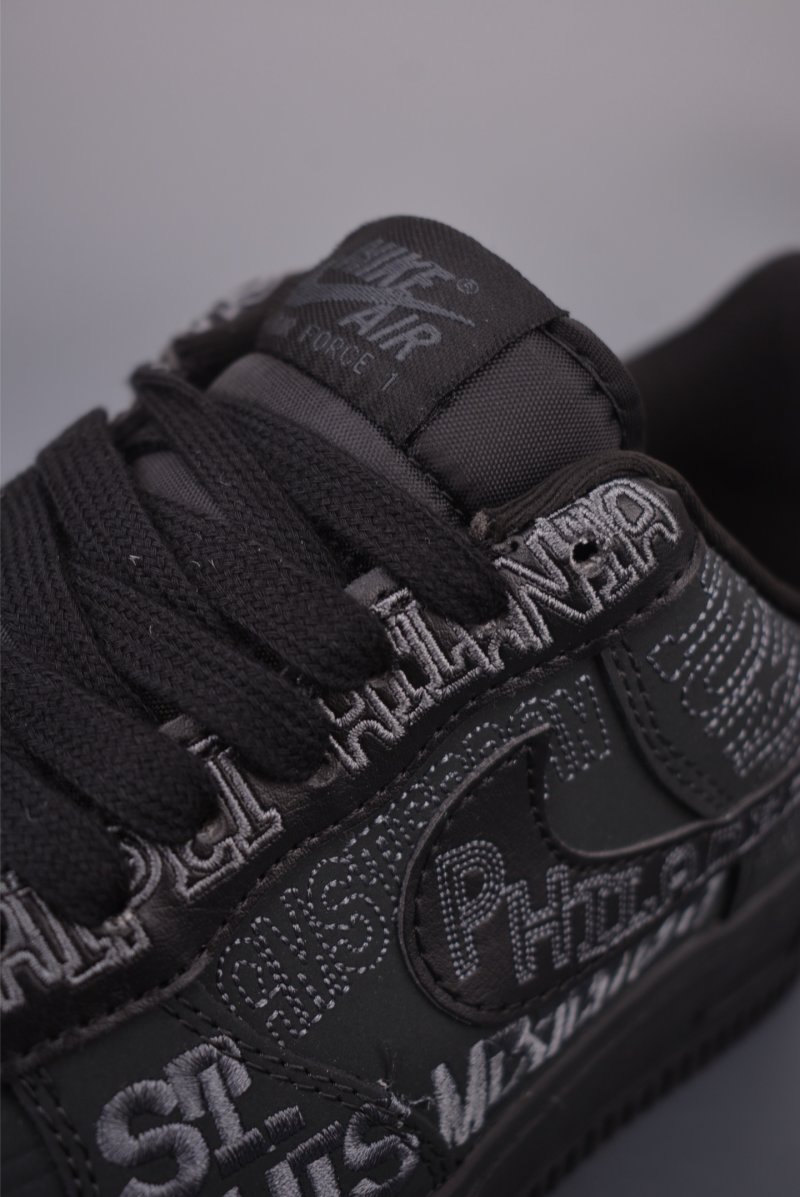 Nike Air Force 1 Low 'Grey / Black' view