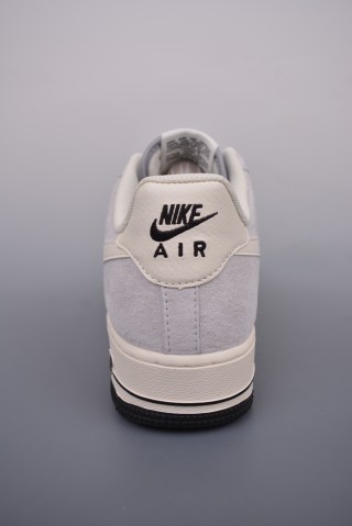 Nike Air Force 1 Low 'Black / Grey' view 4