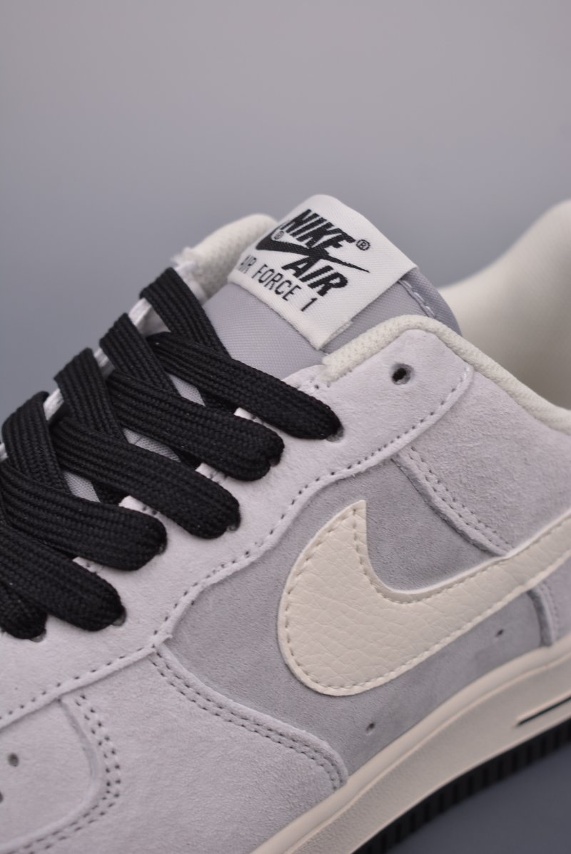 Nike Air Force 1 Low 'Black / Grey' view
