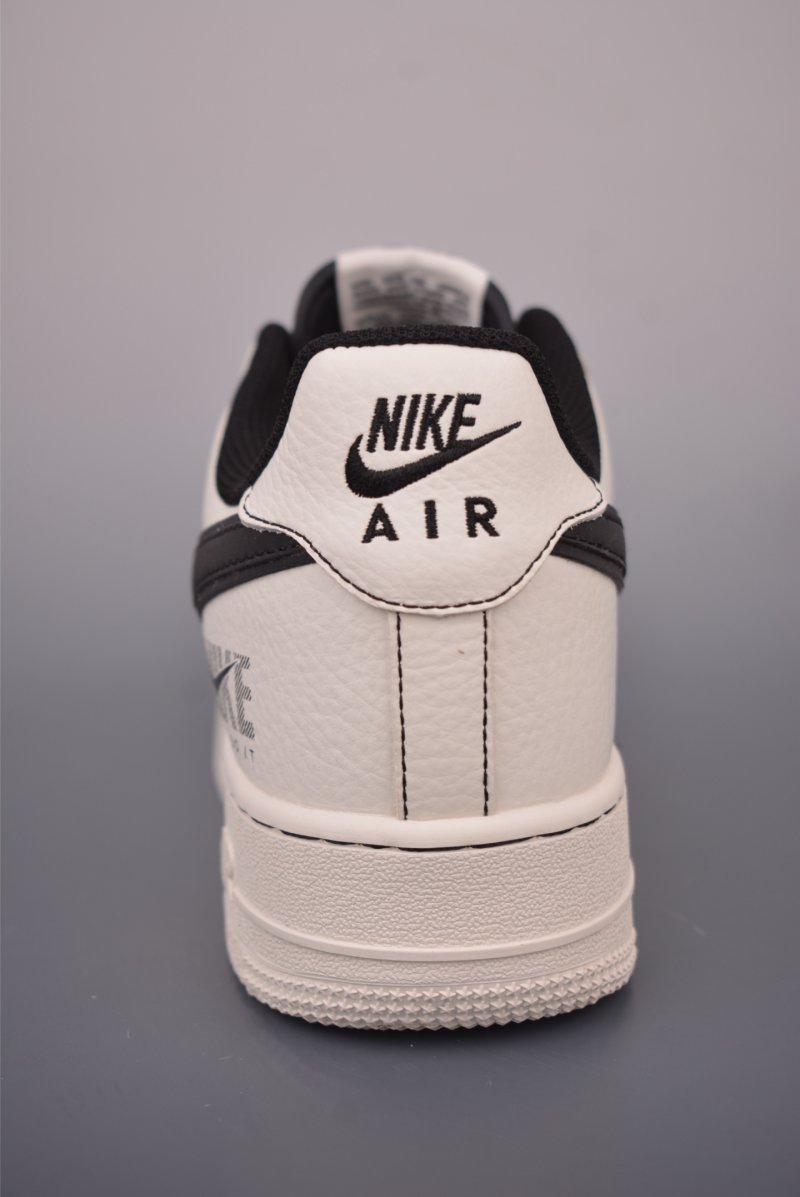 Nike Air Force 1 Low 'Black / Grey' view