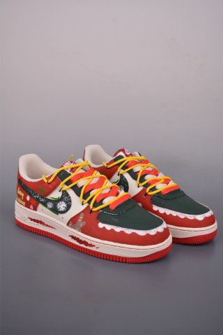 Nike Air Force 1 Low 'Christmas Frosting' view 1
