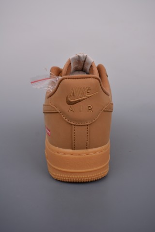 Nike Air Force 1 Low Supreme 'Wheat' view 4
