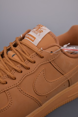 Nike Air Force 1 Low Supreme 'Wheat' view 7