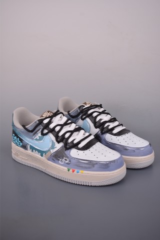 Nike Air Force 1 Low 'Hand-Painted Graffiti' view 1