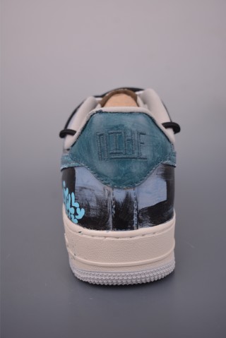 Nike Air Force 1 Low 'Hand-Painted Graffiti' view 4