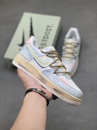 Nike Air Force 1 Low 'Gold' view 1