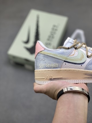 Nike Air Force 1 Low 'Gold' view 5