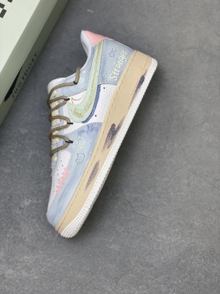 Nike Air Force 1 Low 'Gold' view 7