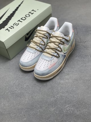 Nike Air Force 1 Low 'Gold' view 8