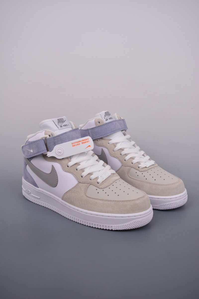 Nike Air Force 1 Mid 'Grey / Blue'