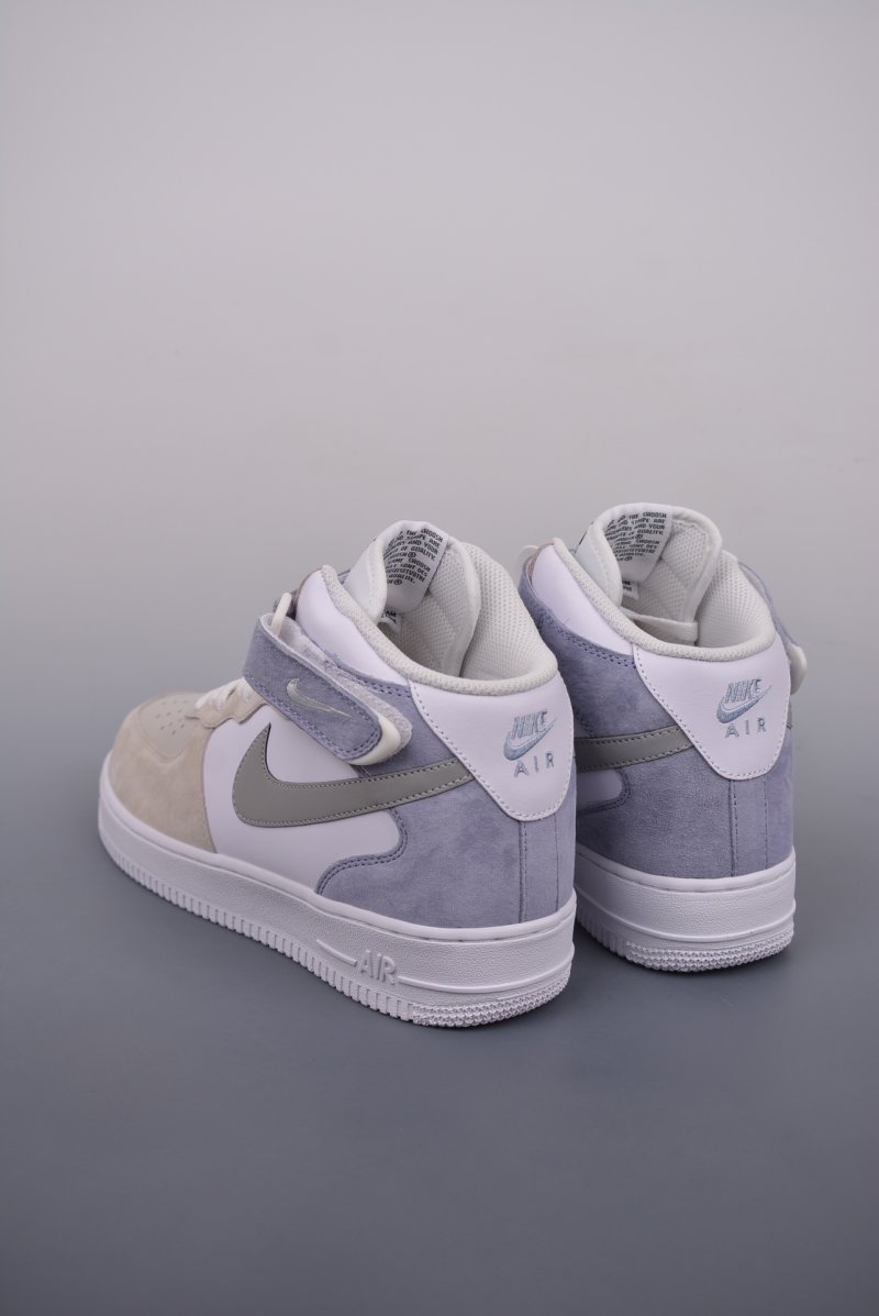 Nike Air Force 1 Mid 'Grey / Blue' view