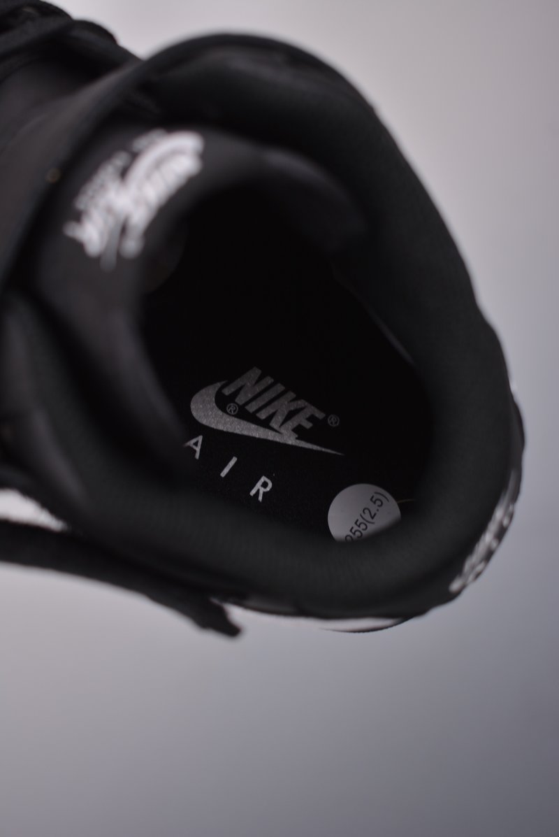Nike Air Force 1 Mid 'Black / White' view