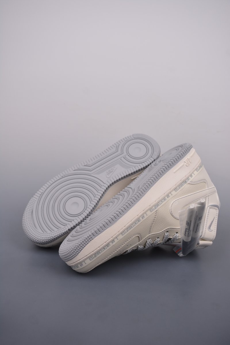 Nike Air Force 1 Mid 'Grey / Silver' view