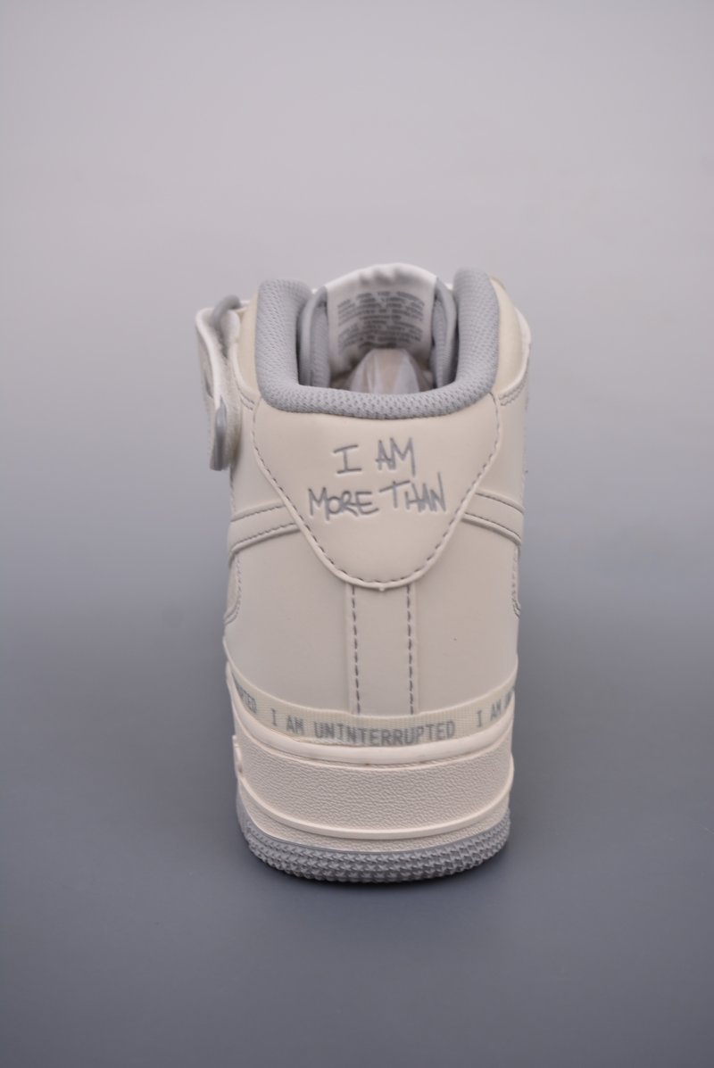 Nike Air Force 1 Mid 'Grey / Silver' view