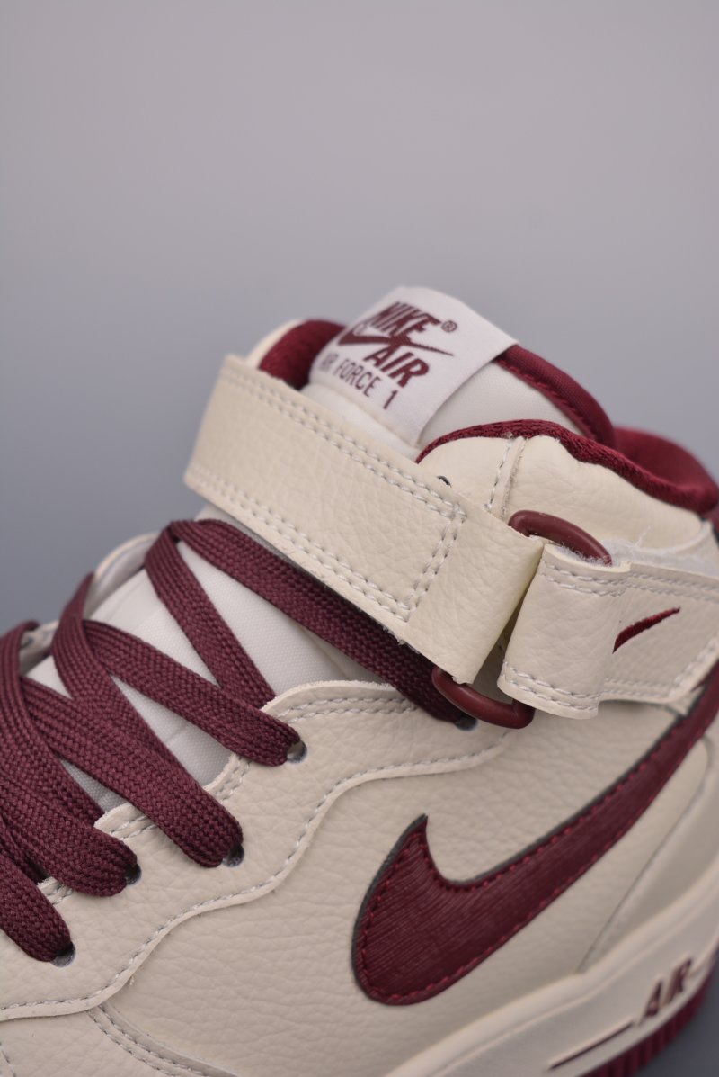 Nike Air Force 1 Mid 'Red' view