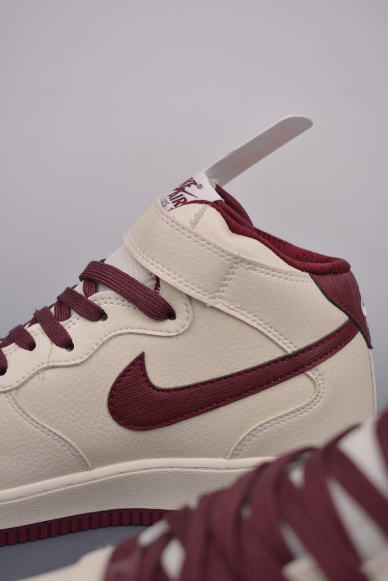 Nike Air Force 1 Mid 'Red' view