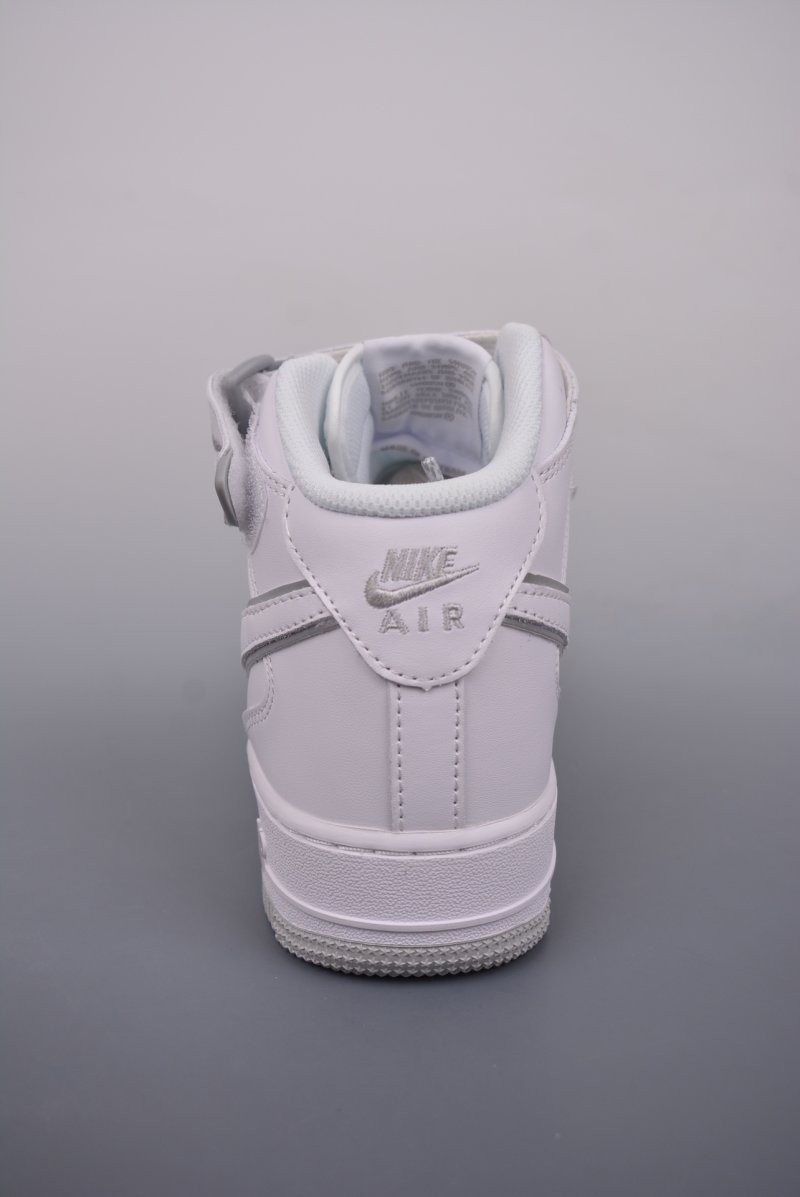 Nike Air Force 1 Mid 'White' view