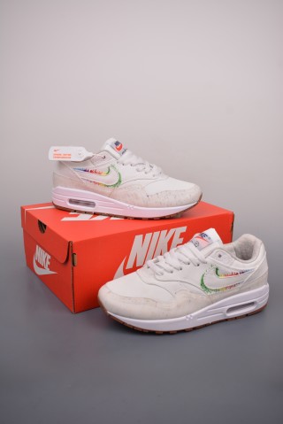 Nike Air Max 1 'White / Multi' view 5