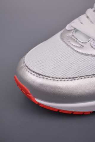 Nike Air Max 1 'Silver / Pink' view 6