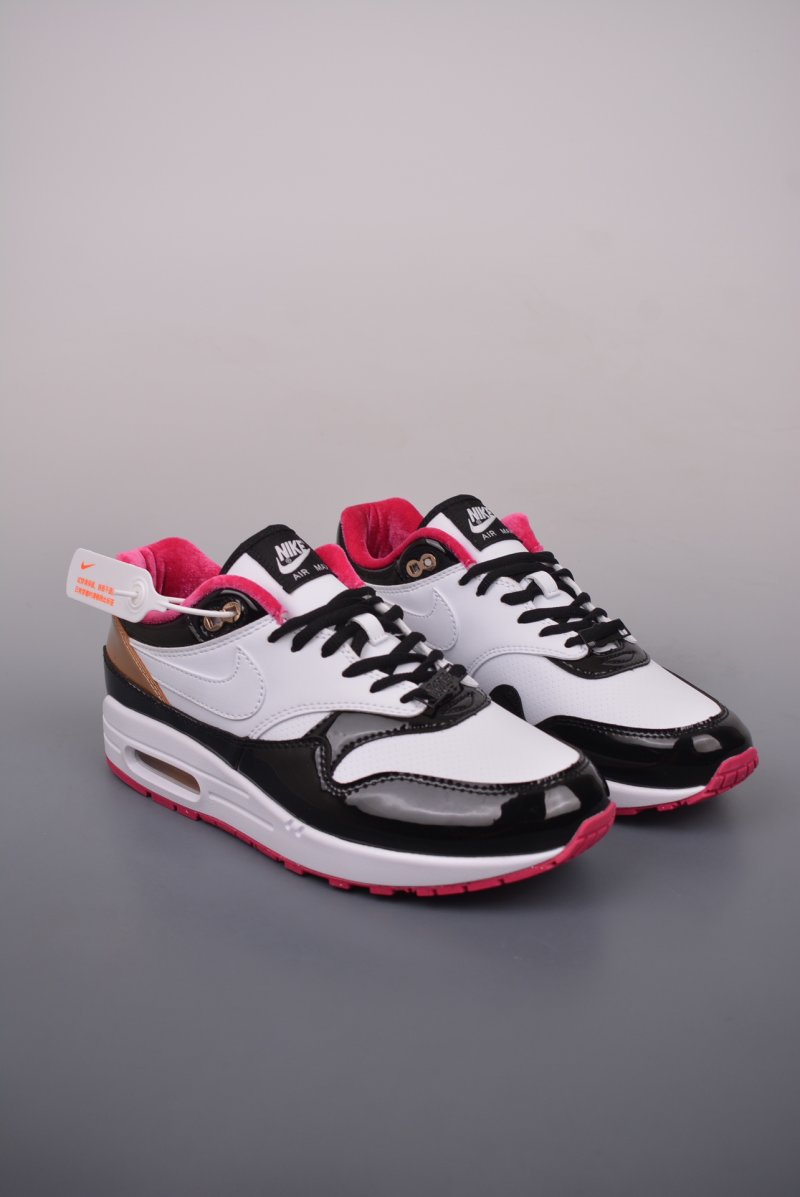 Nike Air Max 1 'Black / Pink Patent'