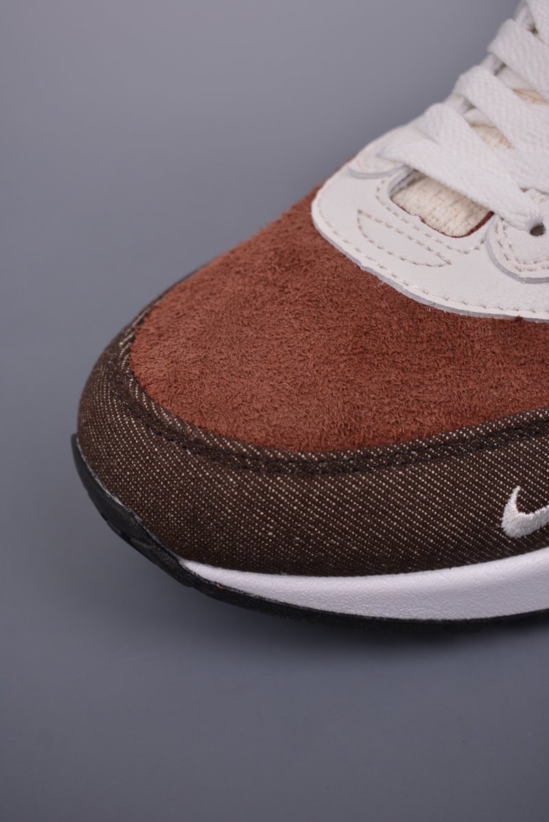 Nike Air Max 1 PRM 'White / Brown' view