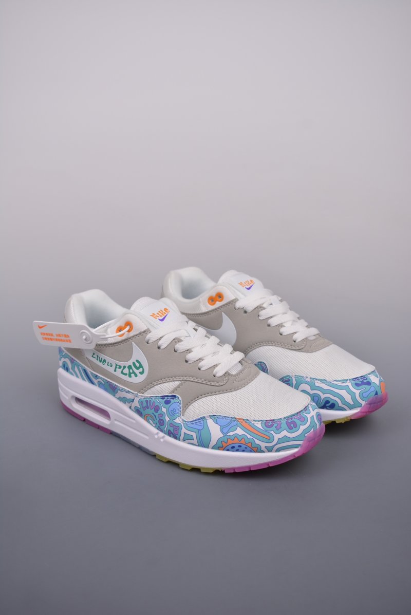 Nike Air Max 1 PRM 'White / Blue'