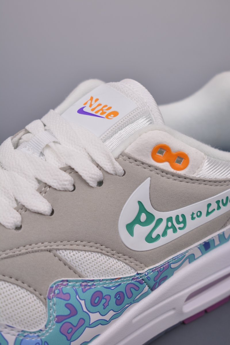 Nike Air Max 1 PRM 'White / Blue' view