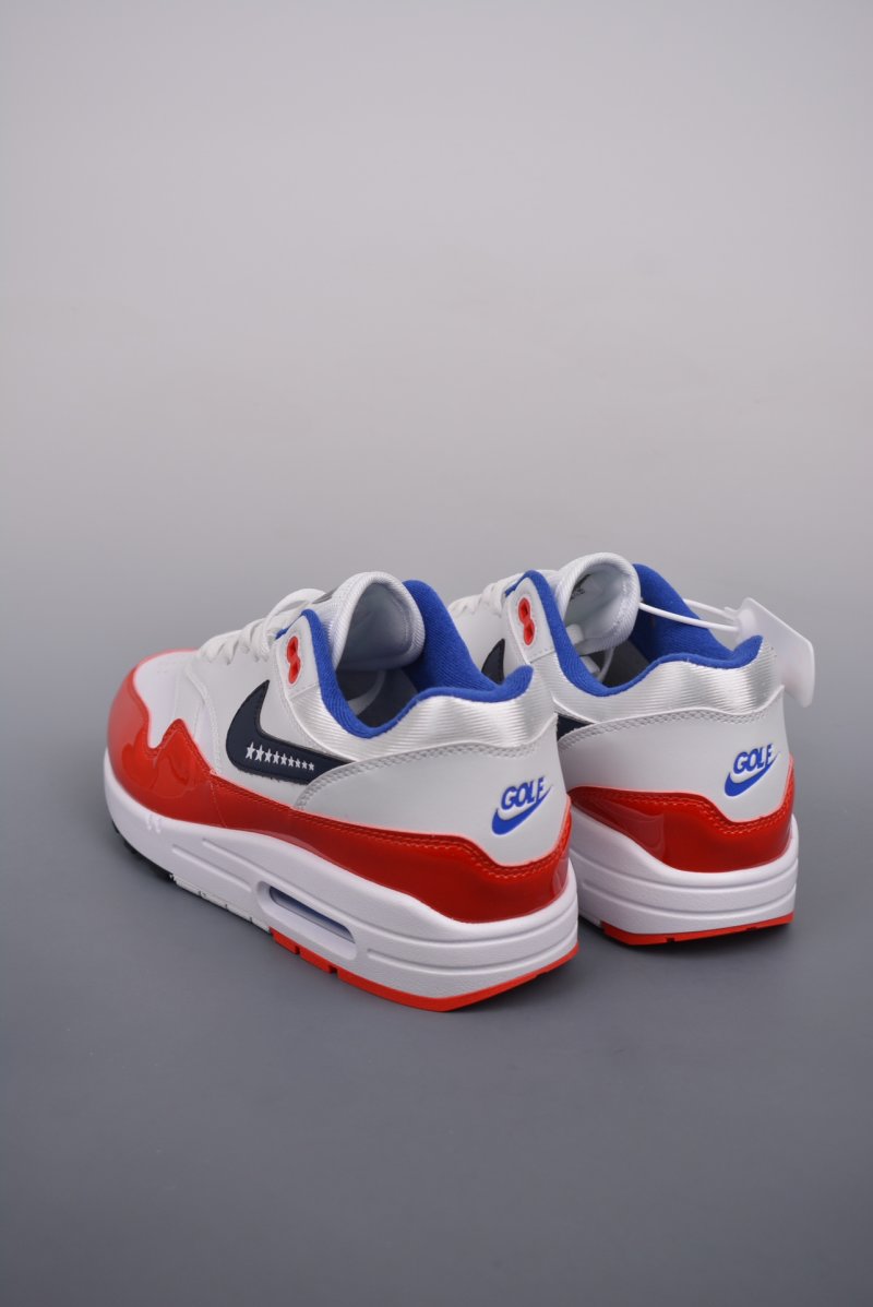 Nike Air Max 1 PRM 'White / Red / Blue' view